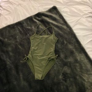 Olive Green One Piece
